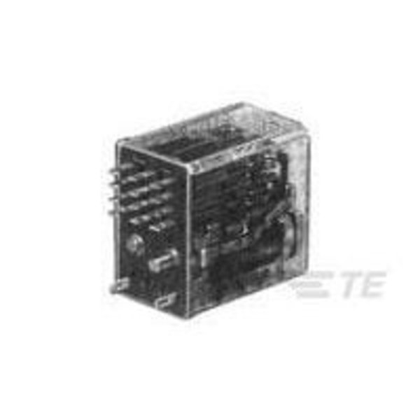 Potter-Brumfield Power/Signal Relay, 1 Form C, Spdt, Momentary, 0.001A (Coil), 20Vdc (Coil), 25Mw (Coil), 3A R10E1Y1-JJ10.0K